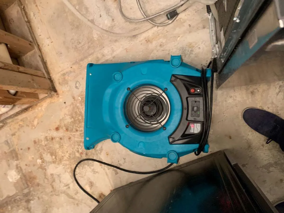 Air mover drying equipment for Mold Remediation & Removal in North Arlington